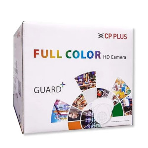 CP PLUS 2.4MP Full-Colour Guard+ Dome Camera Support Built-in Mic (CP-GPC-DA24PL2C-SE) Analog HD Cameras